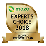 2018 Mozo Experts Choice Secured Personal Loan